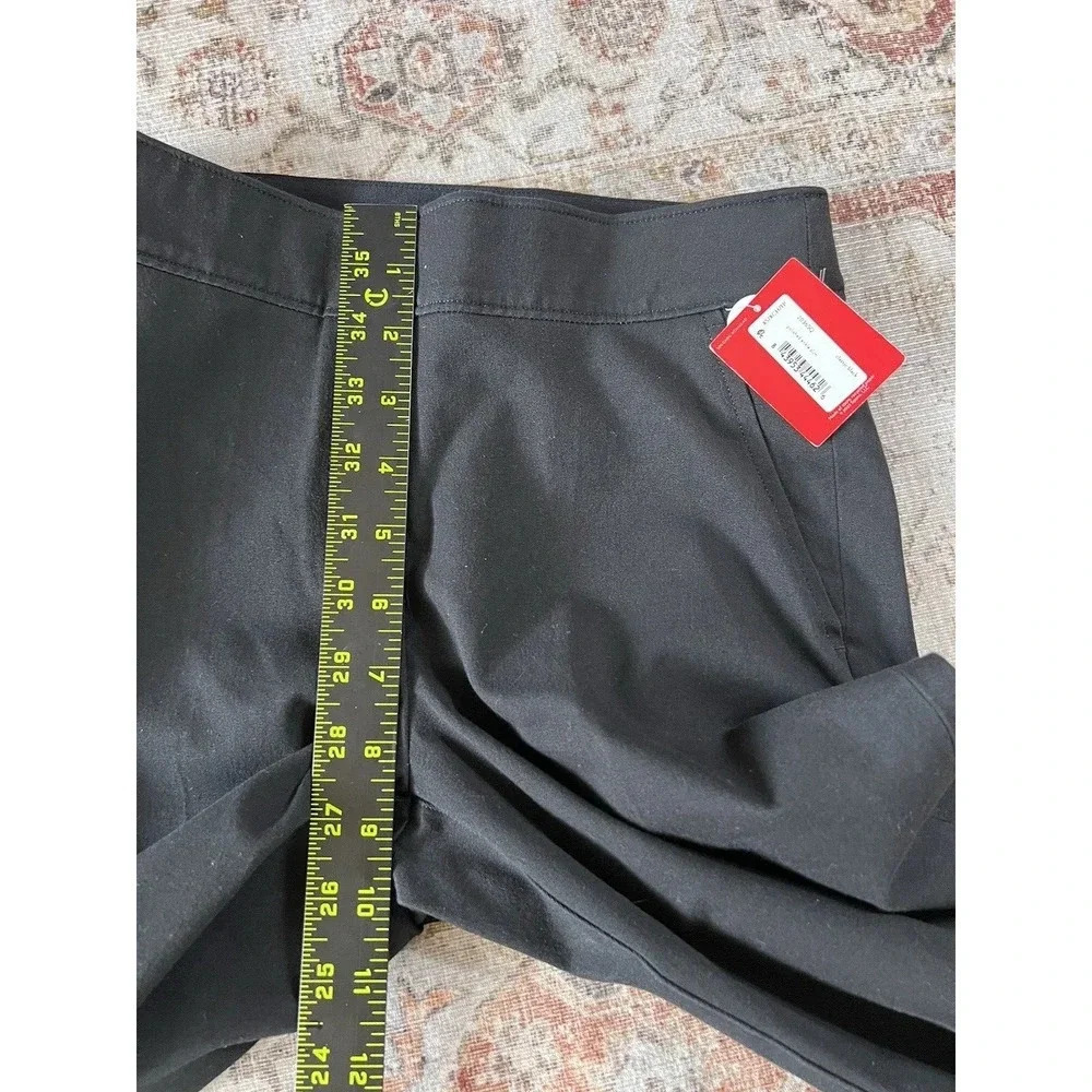 Spanx Polished Ankle Slim Black Pants Straight Womens Peite Size XS - Picture 7 of 10